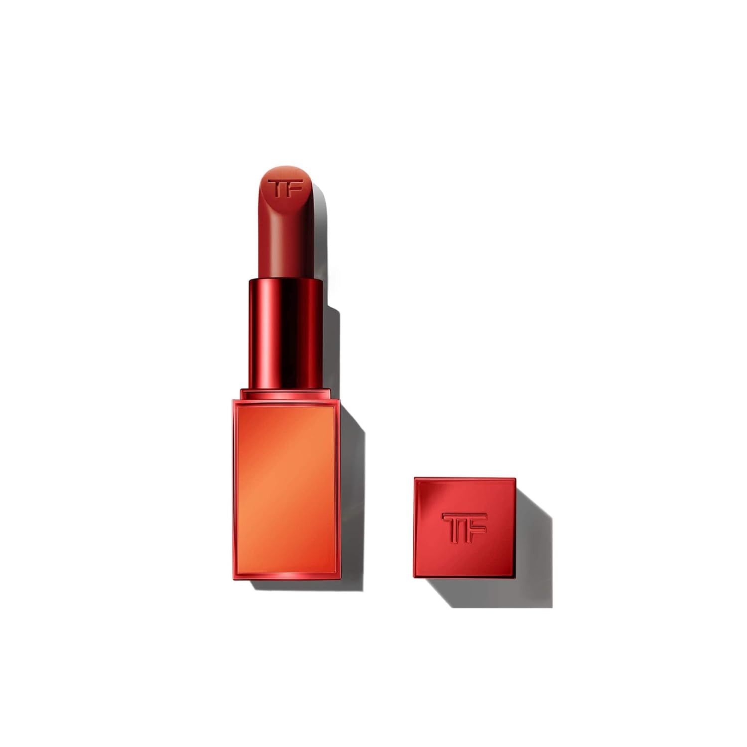 Limited Edition Bitter Peach Collection Lip Color Matte Lipstick - 16 Scarlet Rouge (Warm Red) - .1 Oz / 3 G