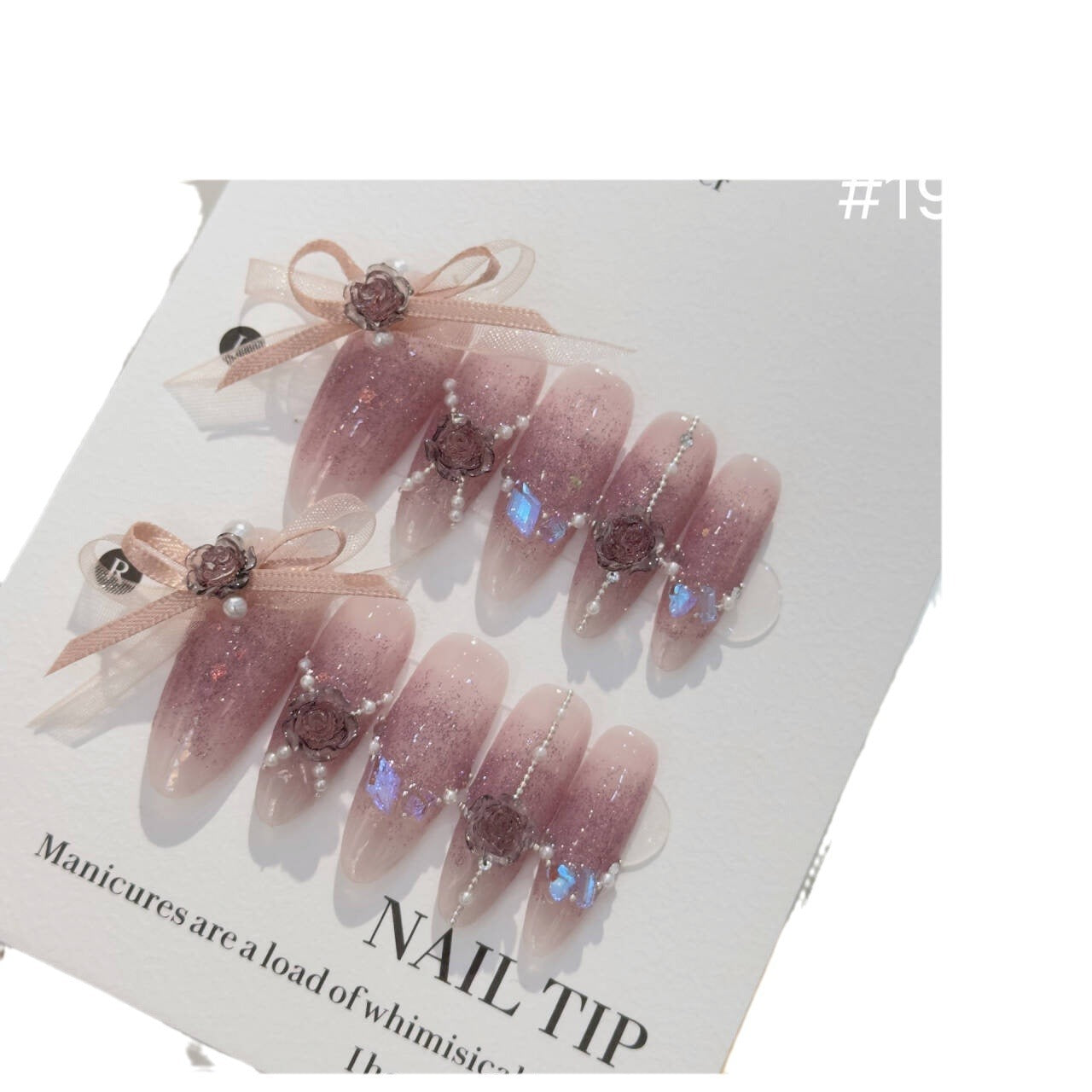 Handmade Long Pearl Mountain Ice Transparent Camellia Wear Armor