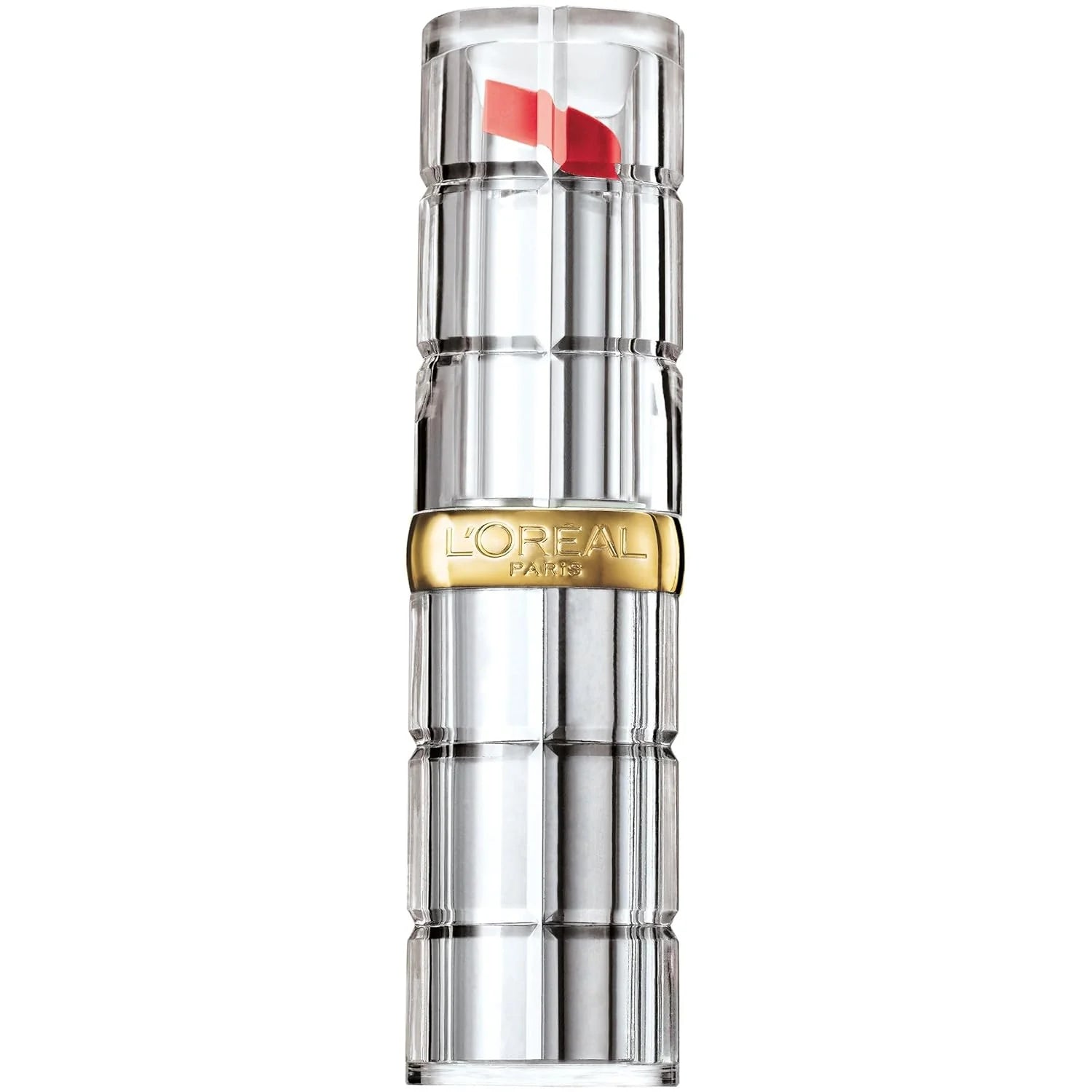 L'Oreal Colour Riche Shine Lipstick, 924 Enamel Red 0.1 Oz