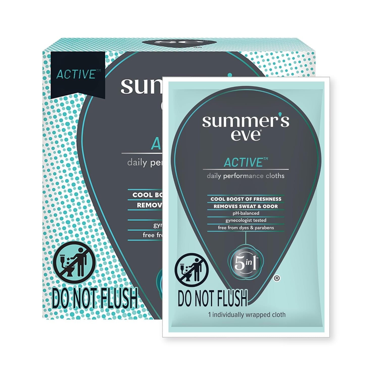 Fragrance Free Gentle Daily Feminine Wipes, Removes Odor, Ph Balanced, 16 Count