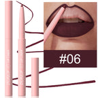 12 Colors Easy To Color Velvet Matte Lip Liner