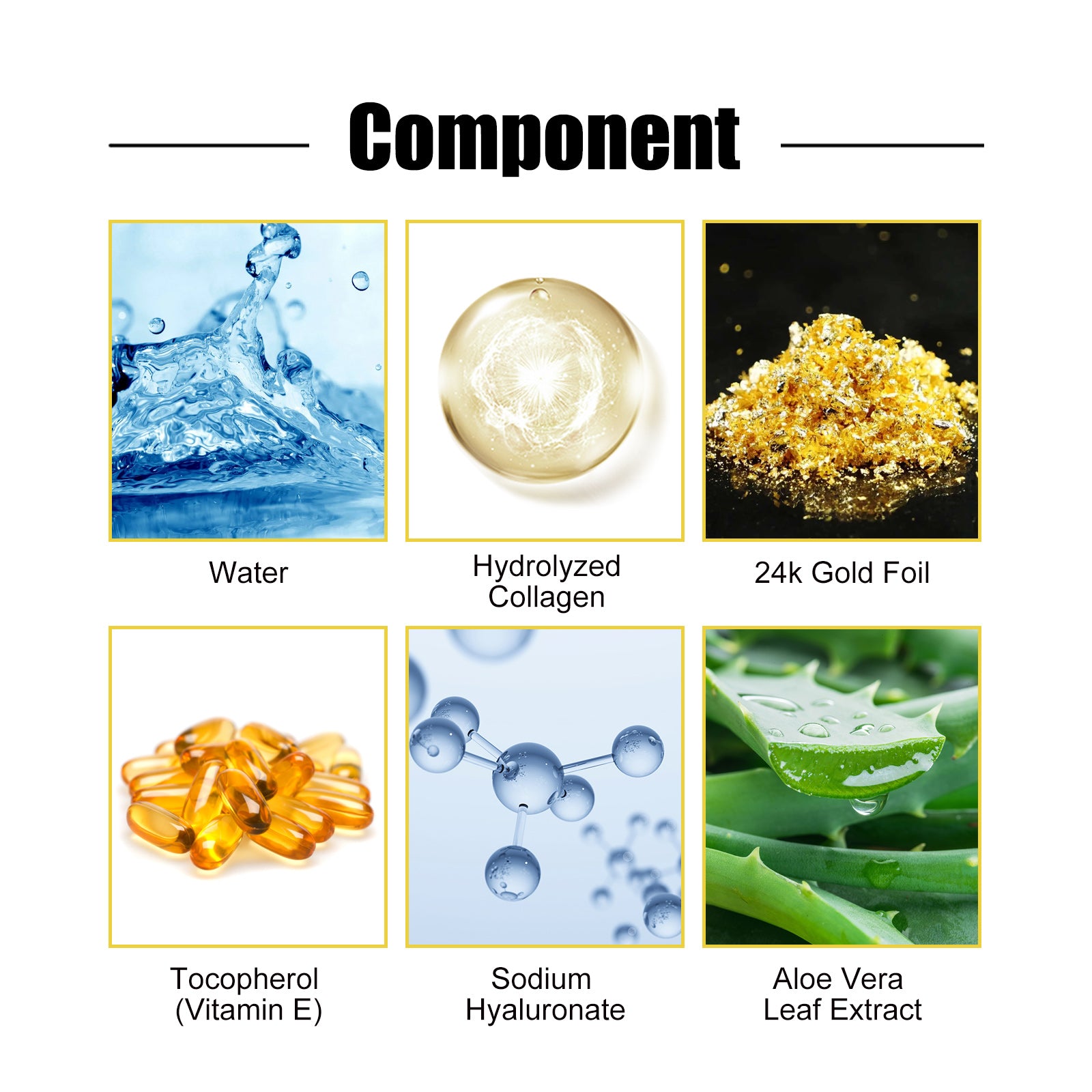 Collagen Gold Eye Mask Firming Eye Pattern Patch Overnight Dark Circles Under Eye Elastic Repair