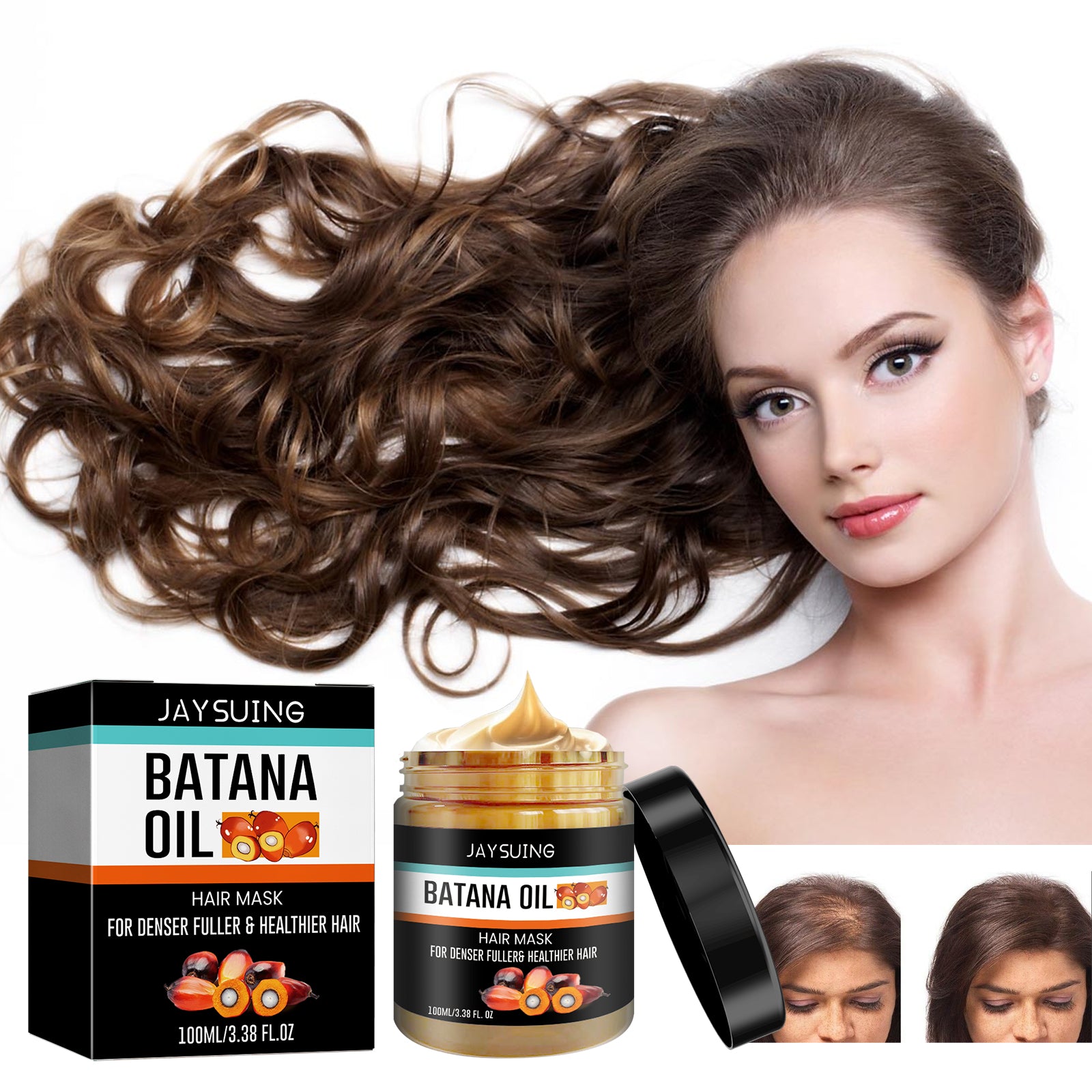 Batana Dense Hair Mask Solid Hair Dense Hair Deep Moisturizing Repair Dye Perm Hair Care Mask