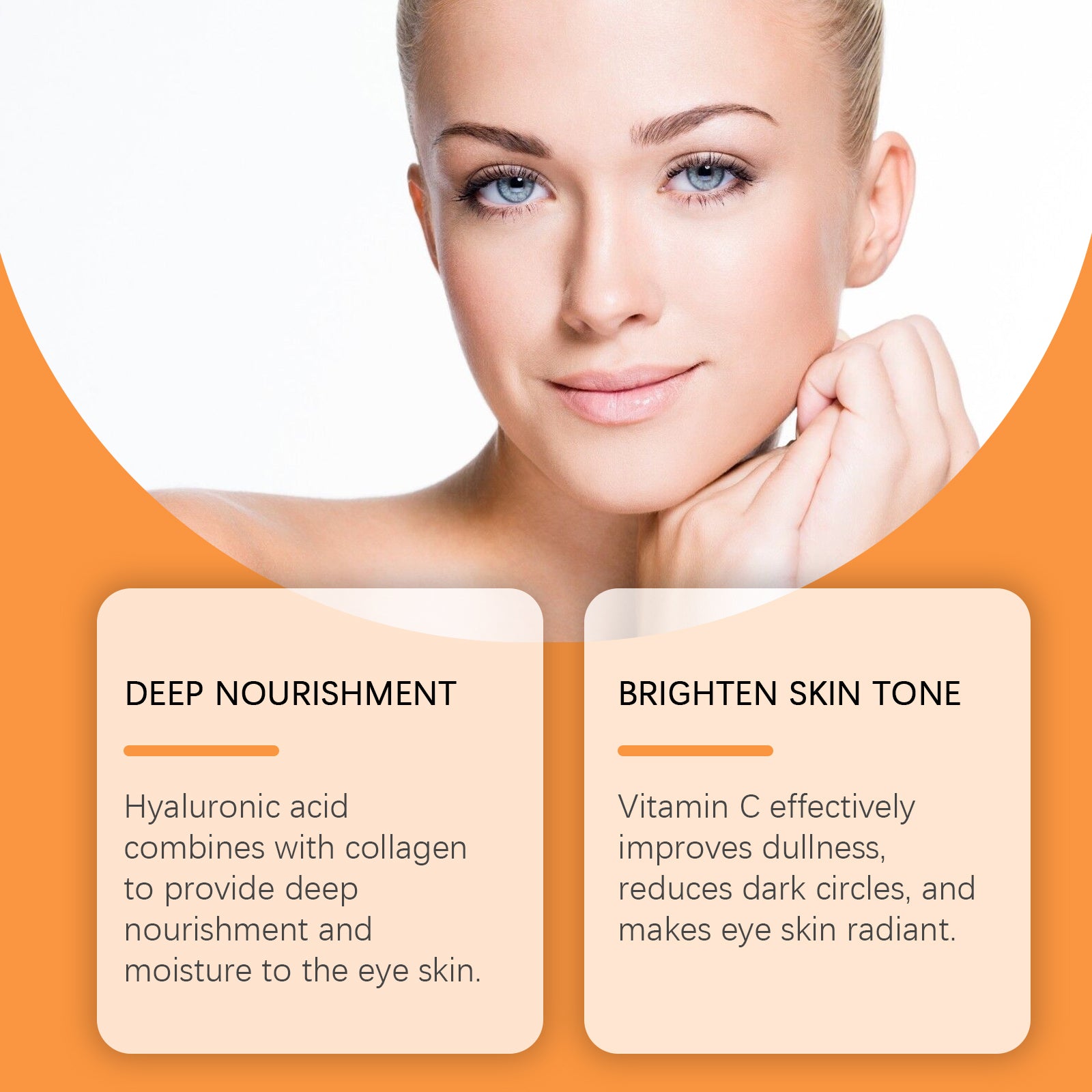 Vitamin C Under Eye Patch Bag Care Cool And Moisturize The Skin Around The Eyes Eye Mask Patch