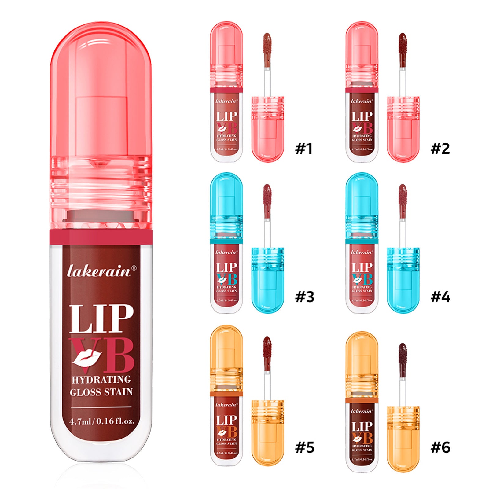 Nourishing, Hydrating And Moisturizing Lip Moisturizing Lip Gloss Suit