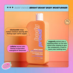 Bright Boost Body Moisturizer with Niacinamide, 12.17 Fl Oz