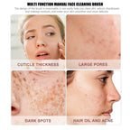 2 Pcs Face Wash Brush Cleansing Brush Ar Multitool Makeup Remover