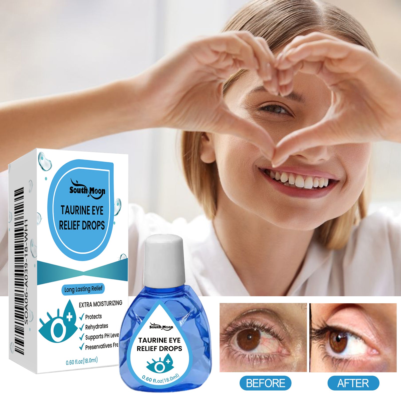 Eye Care Drops Gentle Moisturizing Eye Care Drops For Fatigue