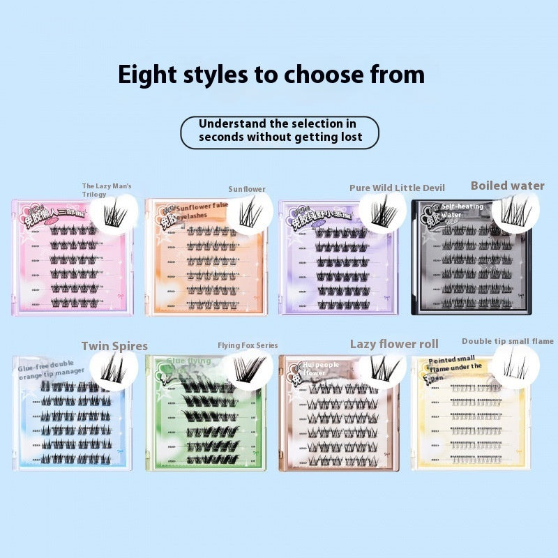 Multi-style Glue-free Self-adhesive False Eyelashes