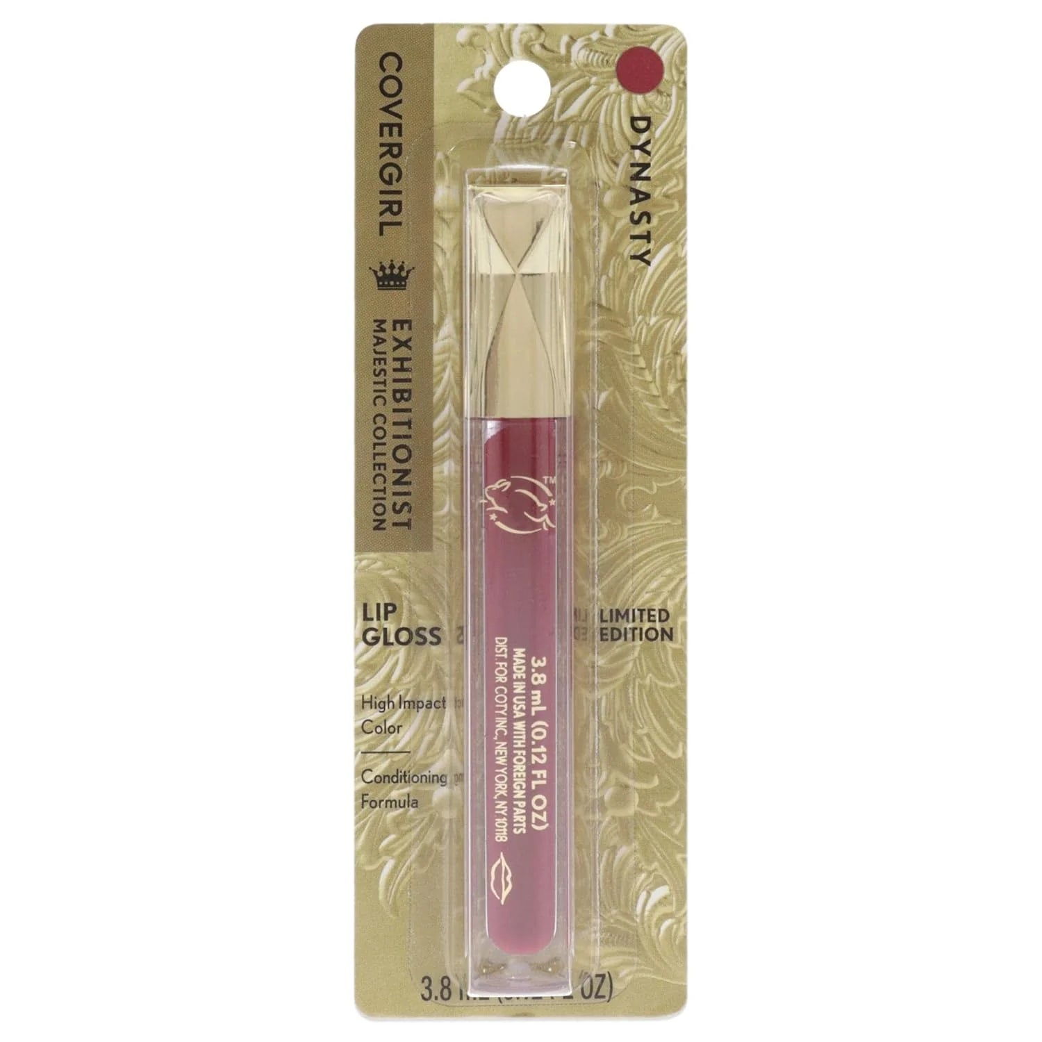 Covergirl Exhibitionist Majesty Lip Gloss - Dynasty Lip Gloss Women 0.12 Oz