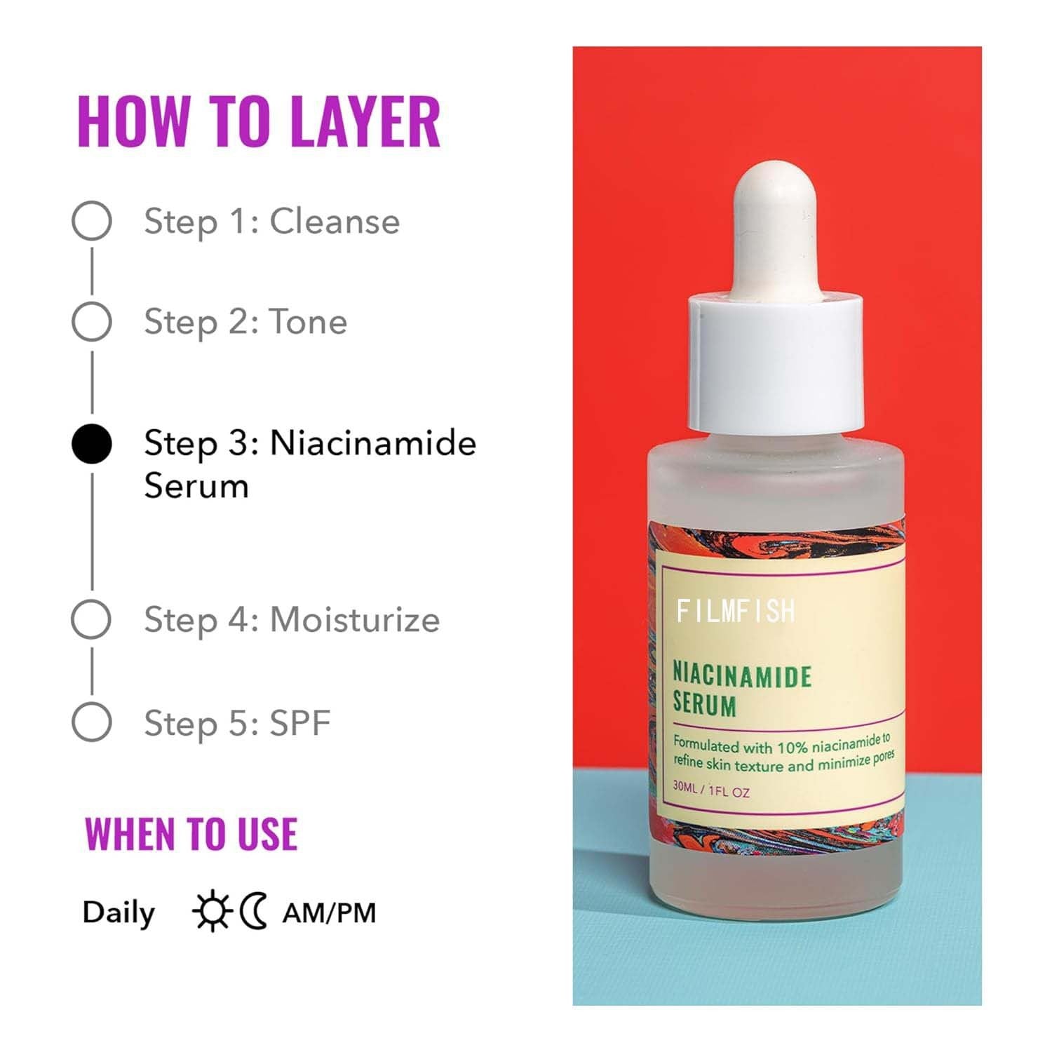 Anti-Wrinkle Nicotinamide Balance Facial Fluid