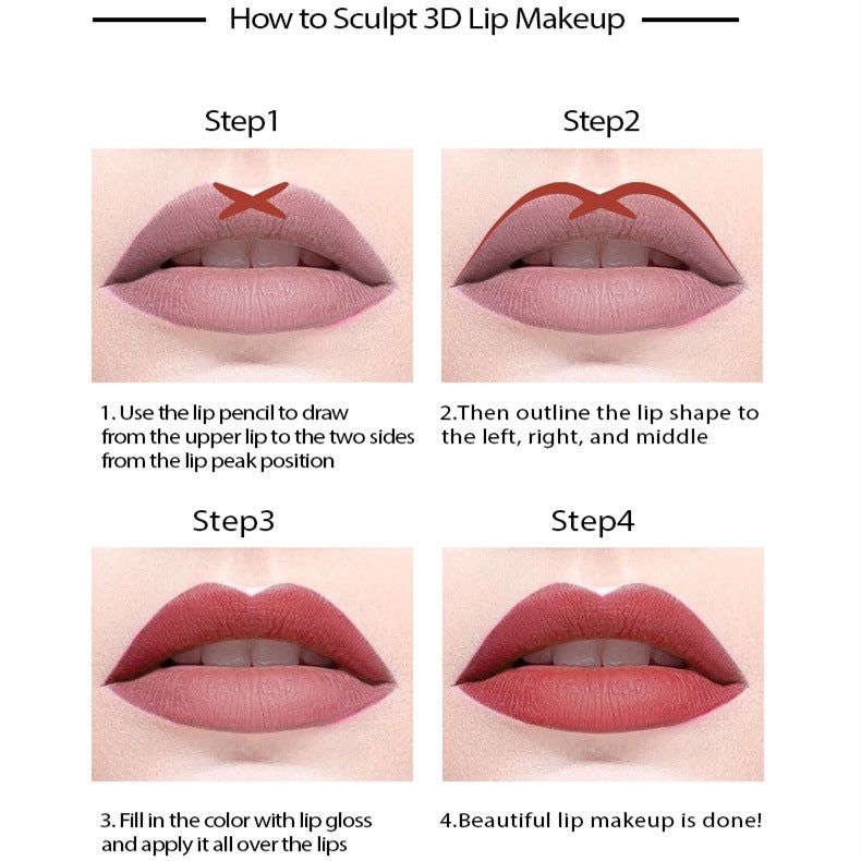 No Stain On Cup No Fear Of Water 24 Hours Matte Rich Lip Wood Lip Liner