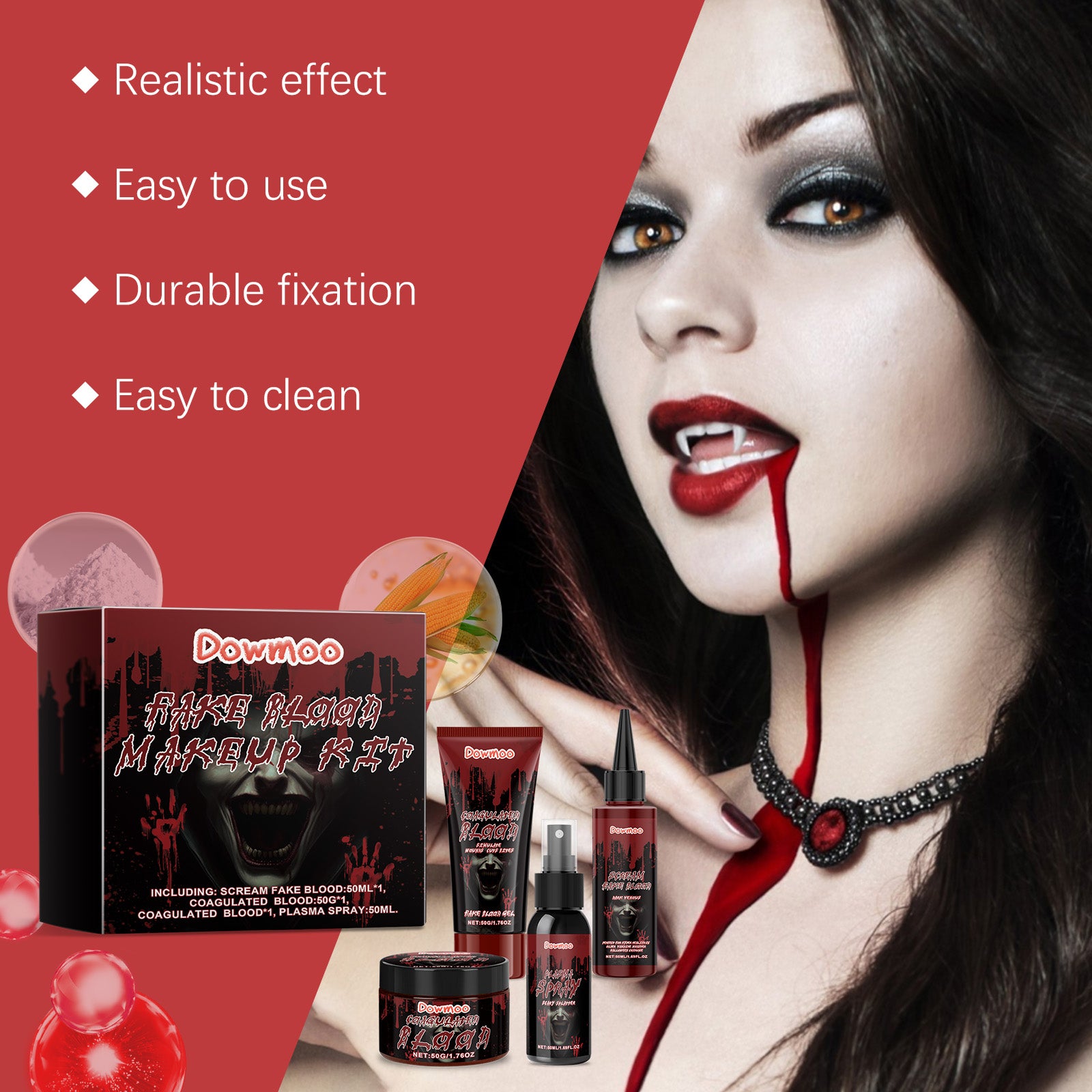 Halloween Costume Set To Create A Festive Atmosphere Effect Props Entertainment Spoofing Costume Party Supplies