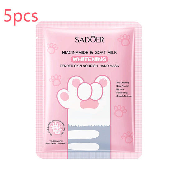 Whitening Cat's Paw Hand Care Moisturizing Skin Rejuvenation Hand Mask