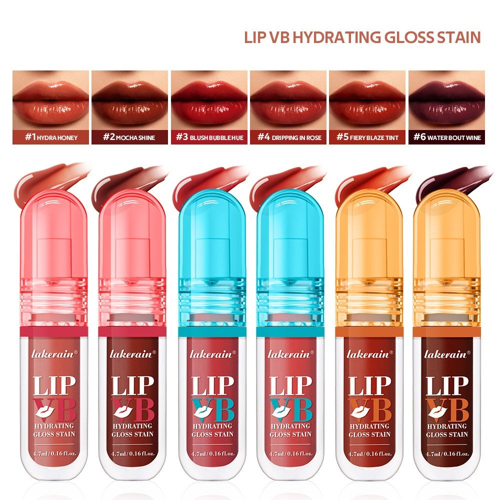 Lakerain Vitamin B Gloss Lip Lacquer Nourishing Hydrating And Moisturizing