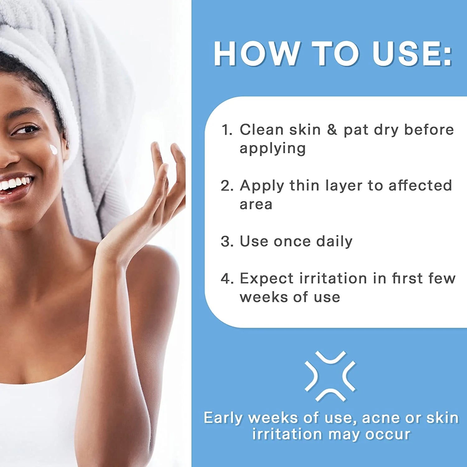 Adapalene Gel 0.1% Acne Treatment 1.6 Oz (45 G) | OTC Retinoid Acne Cream