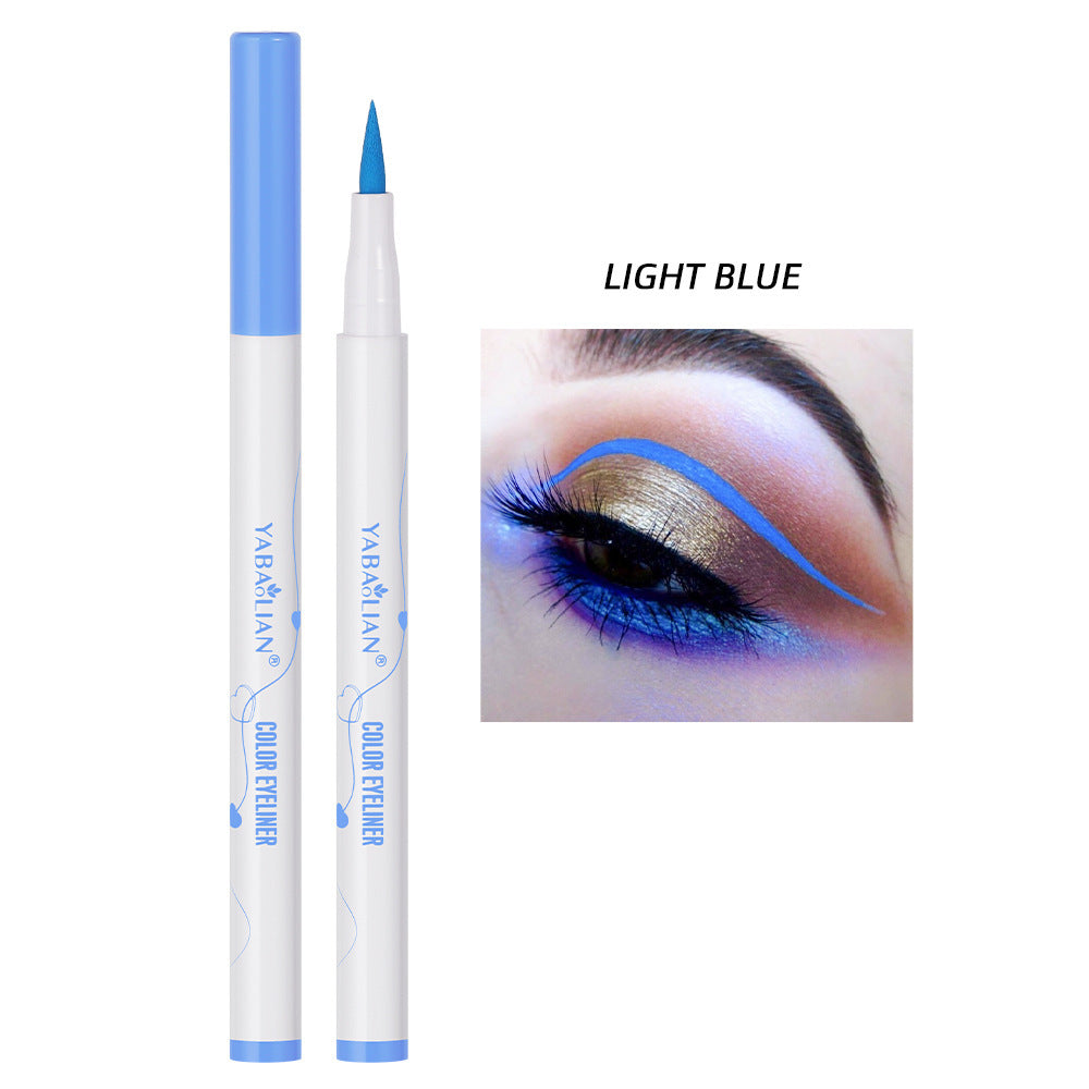 Color Eyeliner Not Easy To Smudge Waterproof Thin Heel