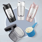 Electric Protein Shaker Bottle Portable 1200Mah Rechargeable Blender Cup Automatic Self Stirring Mug 650Ml Mixing Cups for Fitne