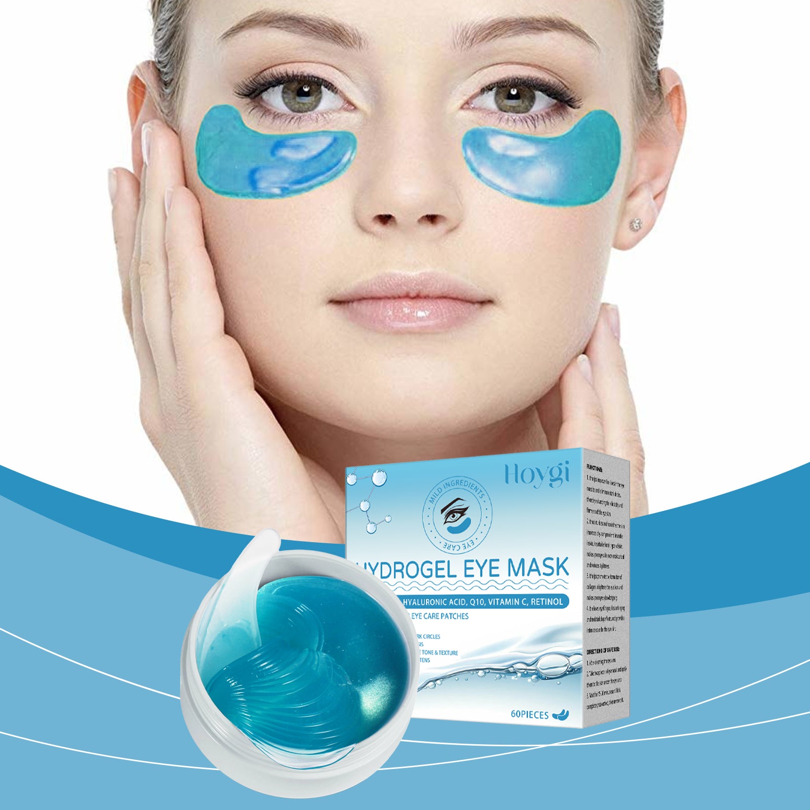 Retinol Eye Mask Patch Moisturizes, Nourishes, Nourishes And Lightening Eye Lines Eye Mask Firming And Moisturizing Eye Mask