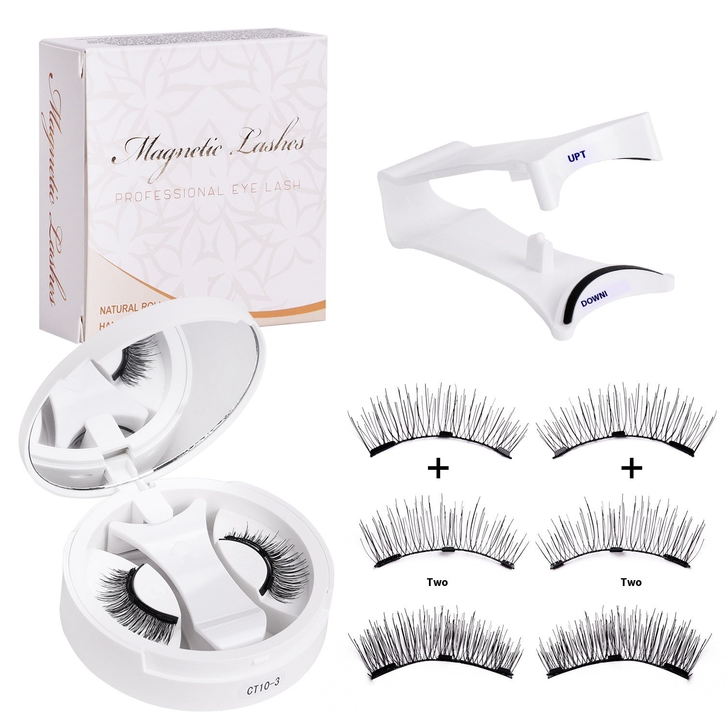 Magnetic False Eyelashes Integrated Soap Holder
