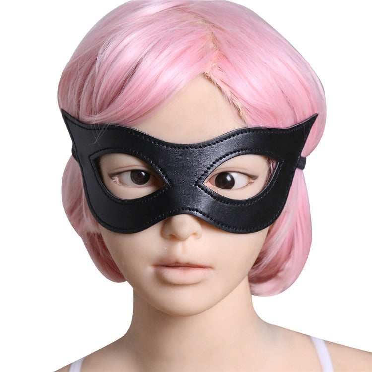 Eye Mask Black Wiring Elastic Band Eye Mask Black Elastic Binding Adult Product Eye Mask