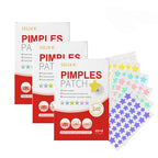 240Pcs New Pimple Patch Acne Patches Heart/Star/Flower/Round Shape Acne Dots Patches Moisturizes for Covering Zits and Blemishes