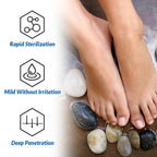 Foot Inflammation Bath Soothing Gel Beads, Clean Odor Gray Nail Swelling Repair Bright Nail Care Foot Bath Beads