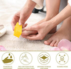 Ultra Gold Buffing Block, 240 Grit, Four-Sided Manicure & Pedicure Nail Buffer, 3.75" L X 1" W X 1" H, 20-Count