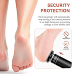 Plug-In Electric Foot Callus Remover with Adjustable Speeds - Electronic Foot File for Dead Skin, Includes 60PCS Sandpaper Disks for Smooth Heels, Effective Callus Remover for Feet at Home