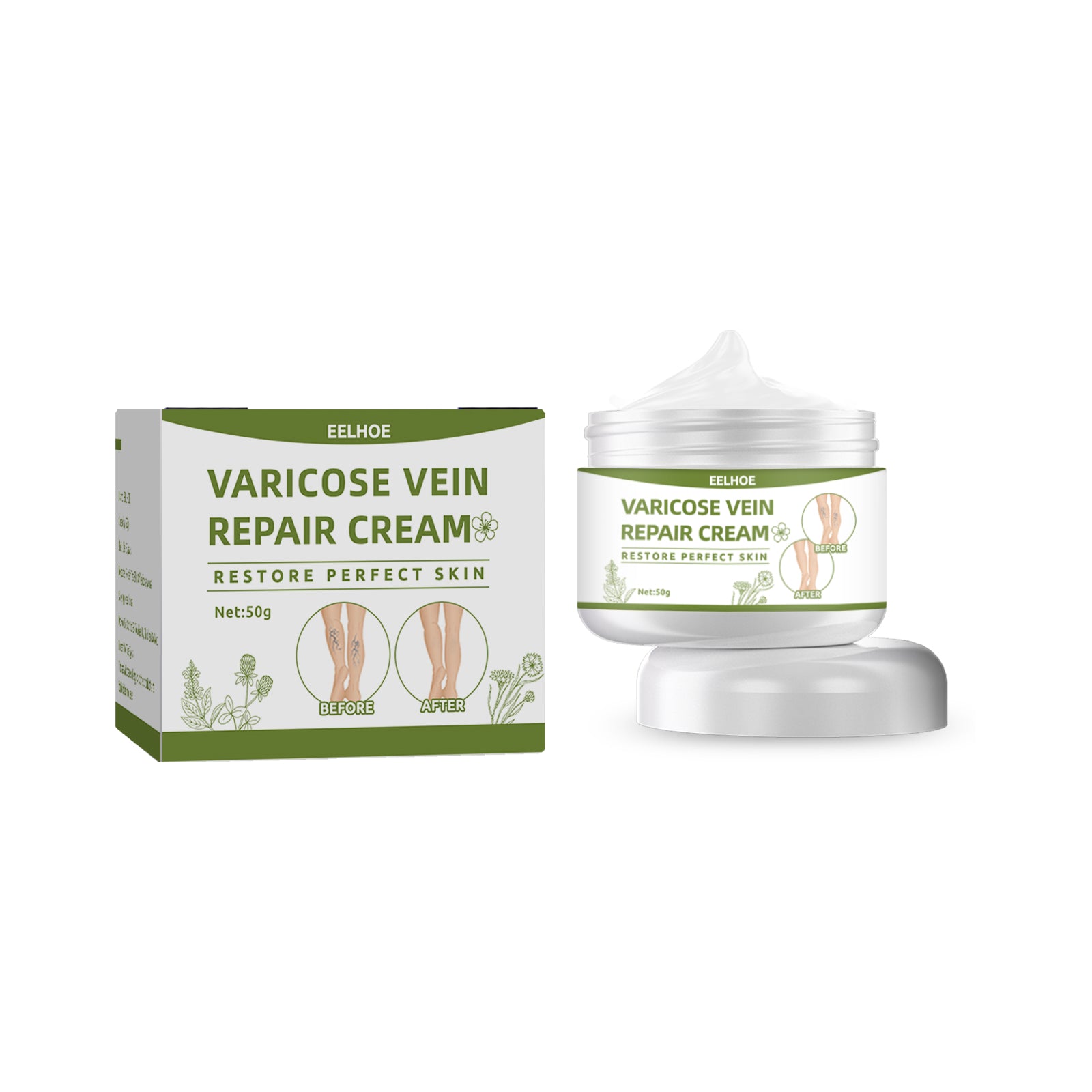 Leg Repair Cream Relieves Leg Discomfort Massage Leg Repair Cream For Raised Veins