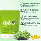 Oregano Oil Capsules Butter Soft Capsules 300 Tablets Soft Capsules