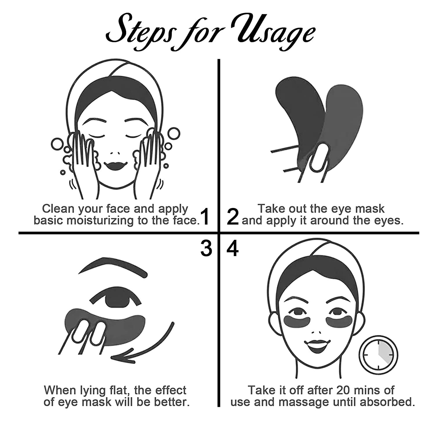 Parches De Colageno Desaparece Las Ojeras De Ojos Y La Arrugas Rapidamente