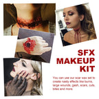 Household Halloween Skin Wax Plasma Makeup Set