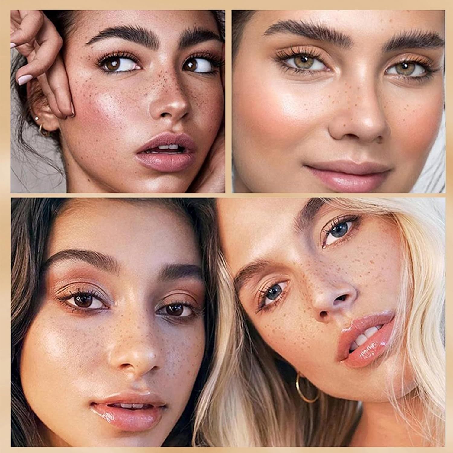 Dark Brown Freckle Pen - Waterproof, Long-lasting Cosmetic Marker For Natural Freckles. Precision Tip For Face & Body. Daily Or Special Occasion Use.