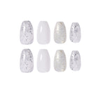 Ice Glitter Short Ballet Foreign Trade Section Wears Nail Art
