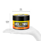 Lock N Twist (5 Oz) | Supreme Hold, No Frizz or Flaking | Hydrating, Nourishing Loc Booster | Grape & Avocado-Infused | Lock & Twist Braids, Locks, Twists, Cornrows | 5 Oz