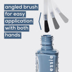 Expr, Quick-Dry Nail Polish, 8-Free Vegan, Deep Burgundy, Not so Low-Key, 0.33 Fl Oz