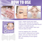 Eye Lifting Patch, Reduces Fine Lines Under Eye Bags Multi-Action Collagen Eye Mask Firming Lift Eye Patch
