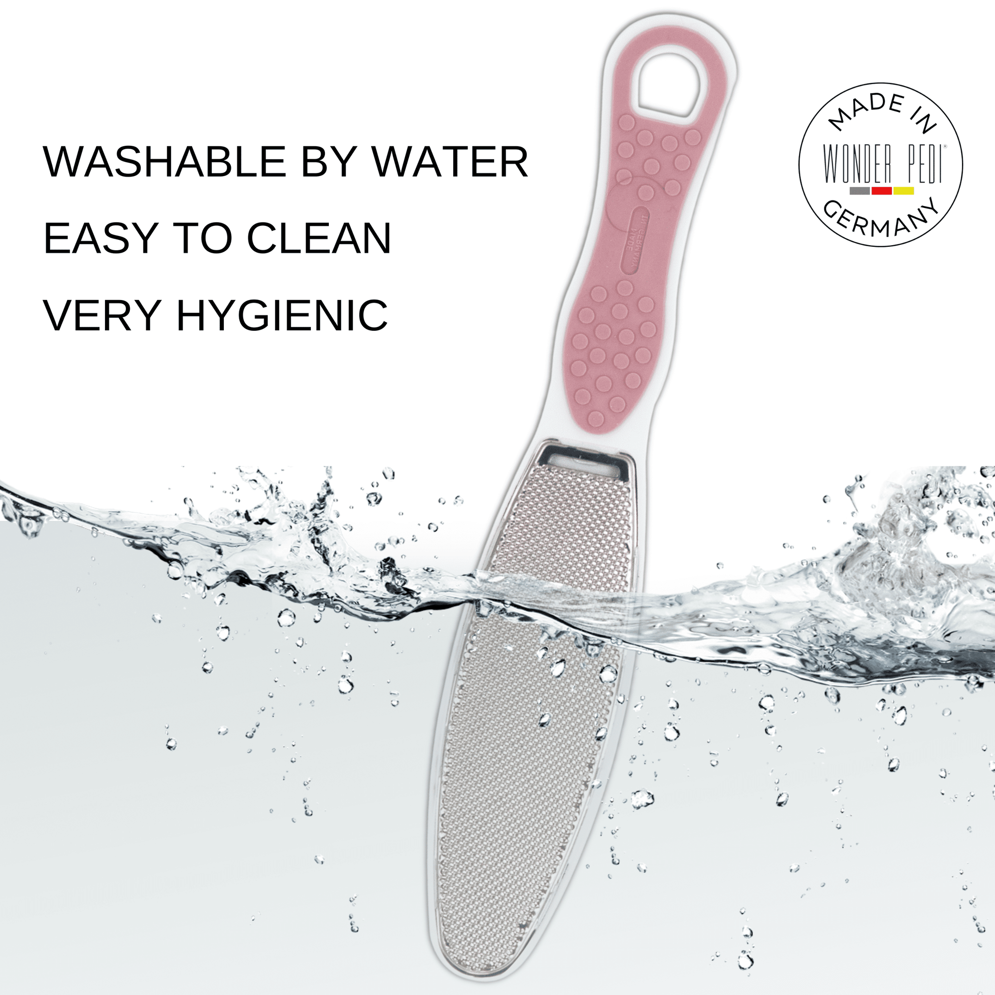 Double Sided Foot File Emery Stainless Steel - Professional Feet Callus Remover Foot Rasp