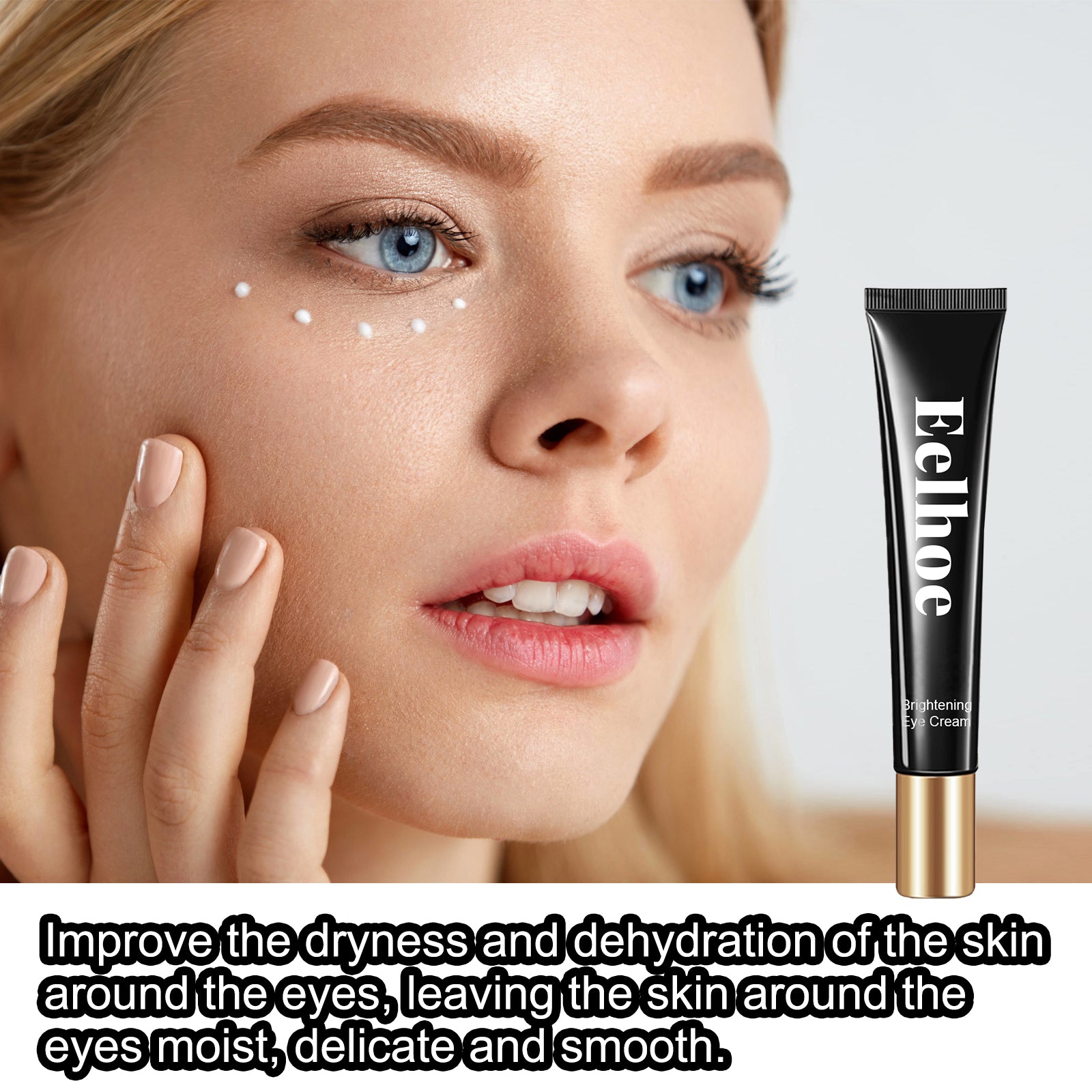 Astaxanthin Caviar Eye Cream, Moisturizing Skin Care Firming Fade Lines Eye Cream