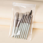 8 PCs Makeup Brushes Suit Portable Beauty Tools
