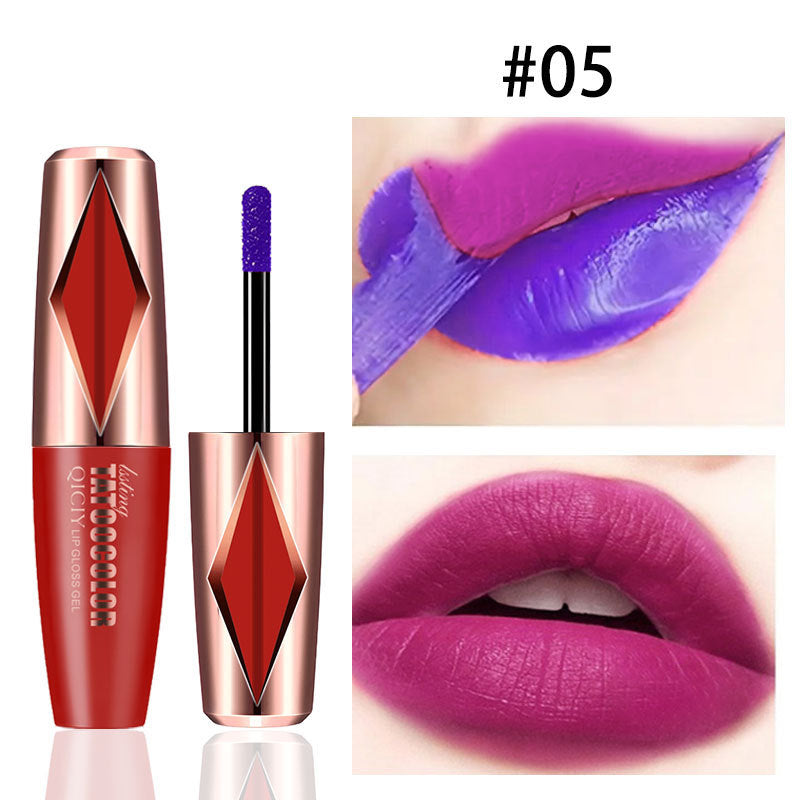 Long Lasting Waterproof Matte Tear And Pull Lipstick Popular