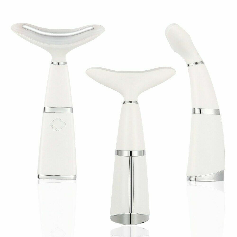 LED Neck Care Wrinkles Reduce Double Chin Removal Skin Tighten Lifting Massager