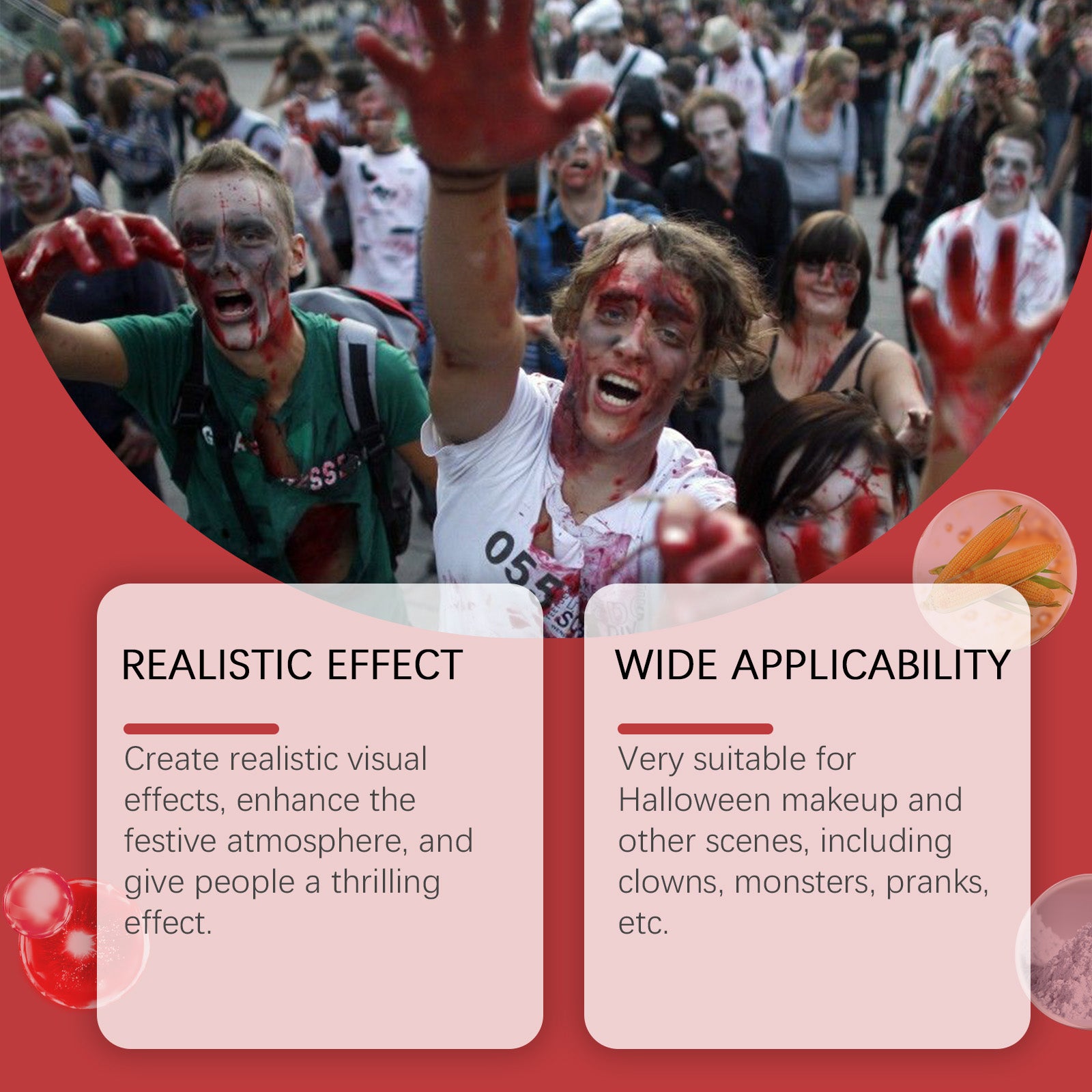 Halloween Costume Set To Create A Festive Atmosphere Effect Props Entertainment Spoofing Costume Party Supplies