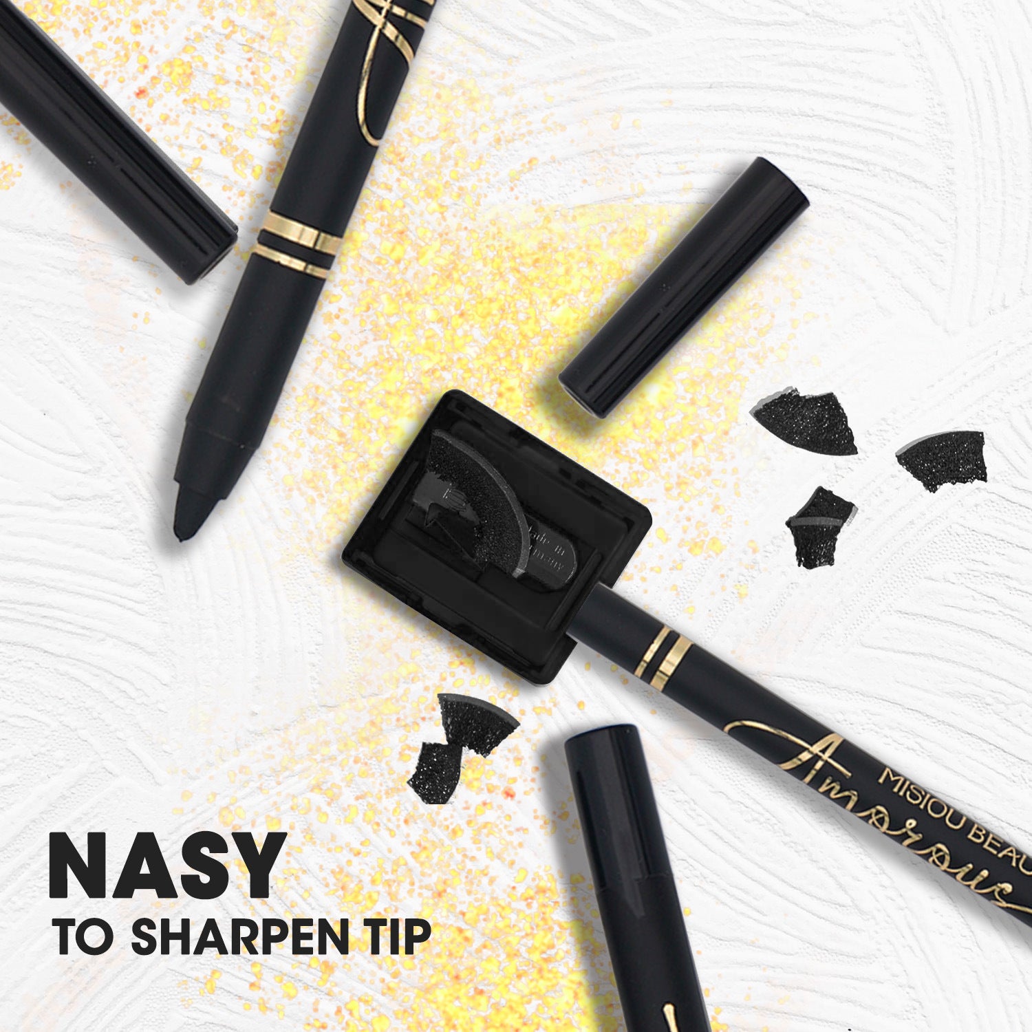 Eyeliner Smooth Texture Color Uniformity Easy To Color Long Lasting Waterproof