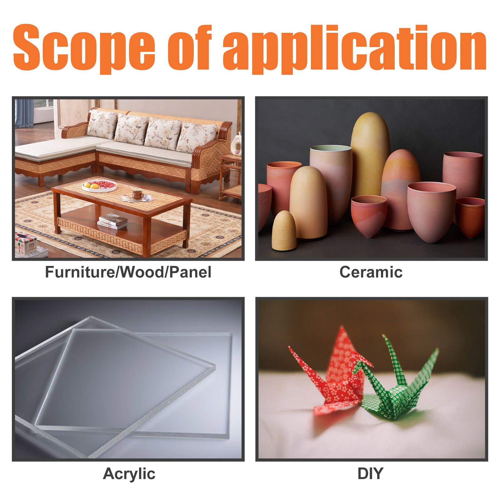 Multi-Functional Ceramic Waterproof Transparent Glue, Glass Wood Special Quick-Drying Glue Universal Glue