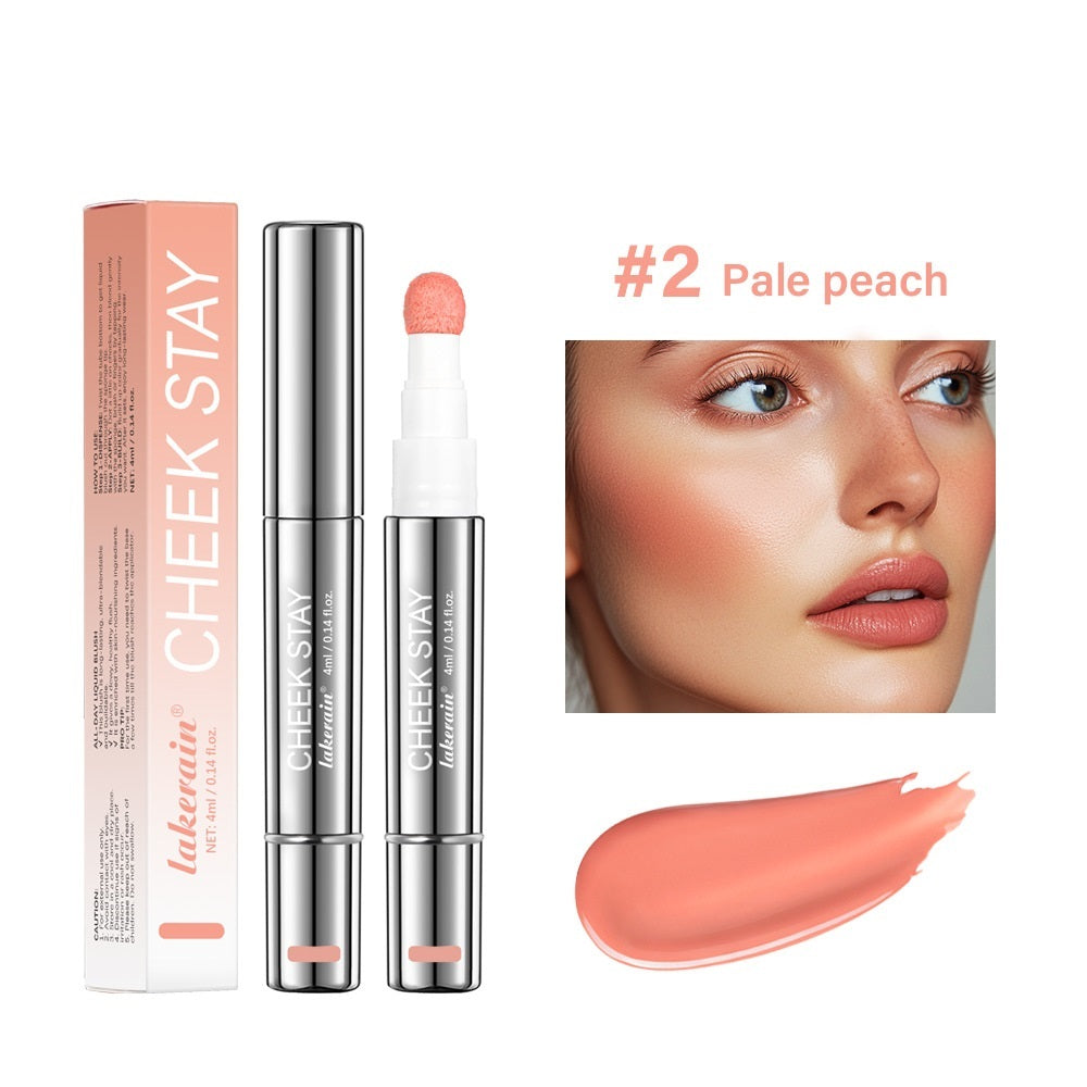 6 Colors Multifunctional Cosmetic Brush Liquid Highlight Blush Stick