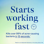 Maximum Strength Acne Foaming Cleanser Face and Body Wash with 10% Benzoyl Peroxide, Fast-Acting Acne Treatment, 5 Oz