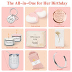 Birthday Gifts for Women – Luxurious Gift Basket Self Care Gifts for Women – Premium SPA Gifts for Women for Sister, Best Friend, Birthday Gifts for Mom, Thank You Gifts