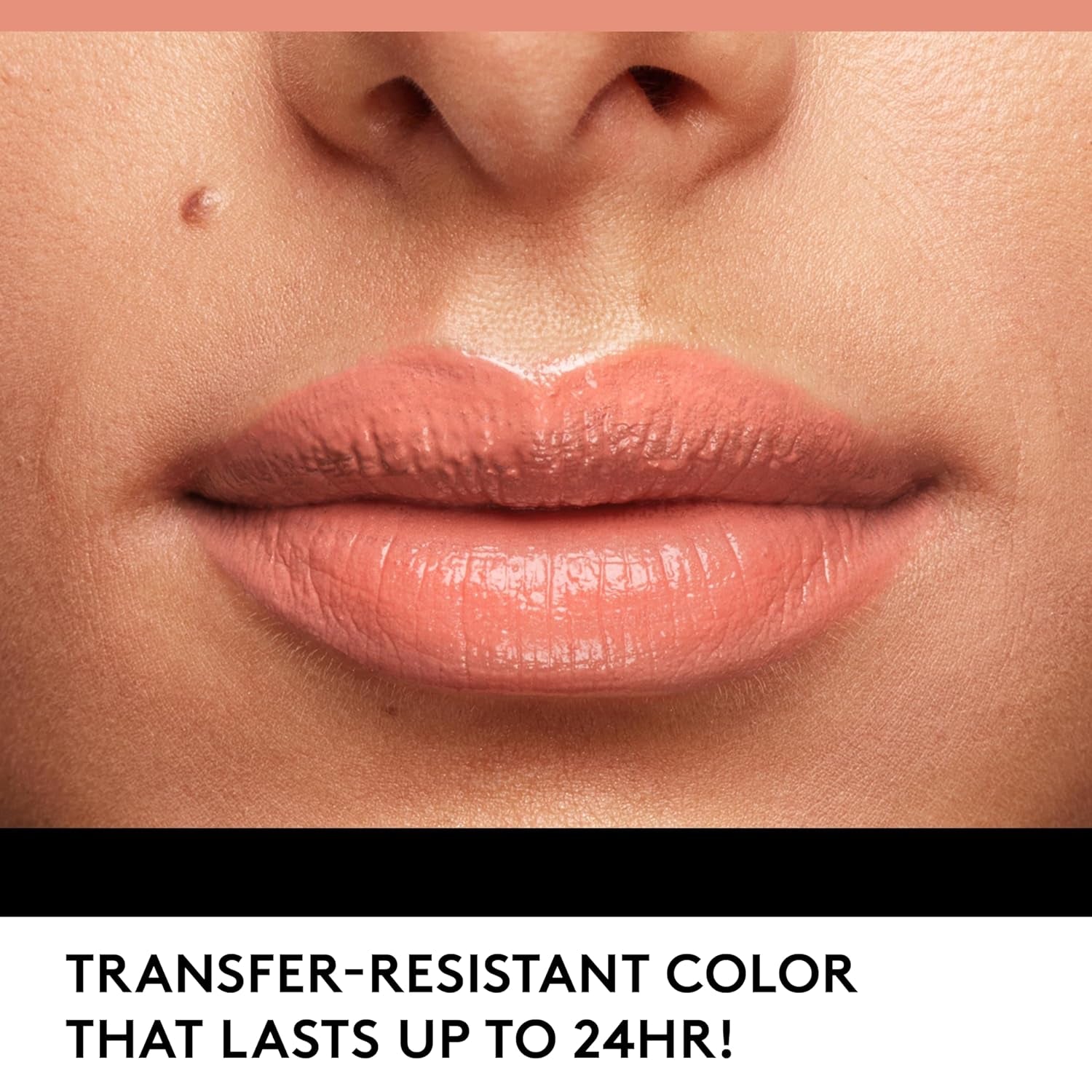 Outlast All-Day Lip Color with Moisturizing Topcoat, New Neutrals Shade Collection, Ripe Peach, Pack of 1